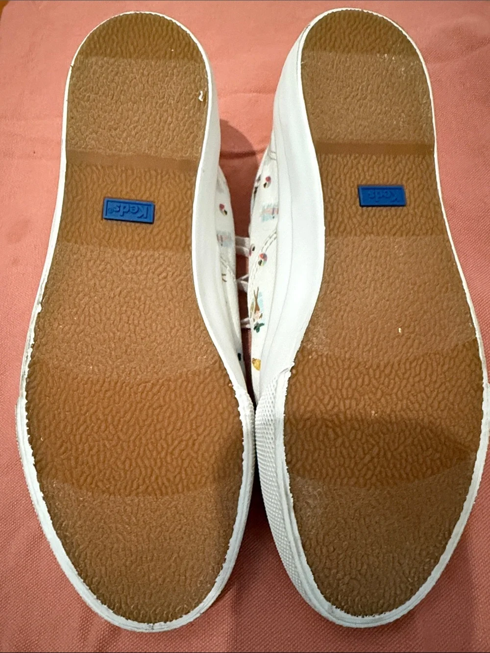 Keds white canvas